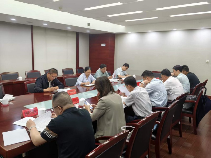 市住建局召开全市城市地下管网项目前期工作